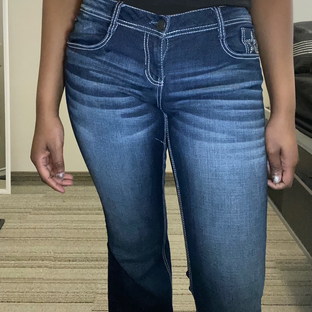 People’s liberation low waist bootcut women jeans